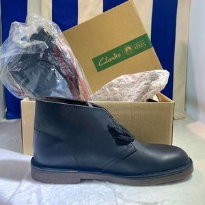 Clarks - Mens Bushacre 3 Boots, Chukka size 81/2 M Blk New